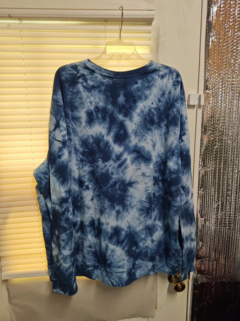 Fila Blue Tie-Dye Crewneck Sweatshirt - Picture 3 of 6
